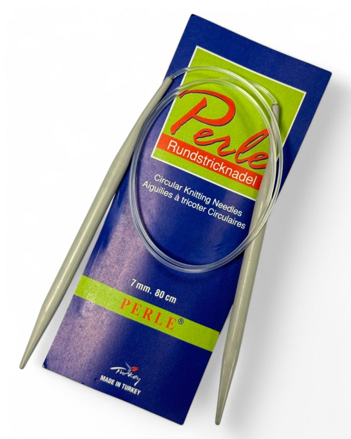 Andrele circulare metalice, fir plastic, 80cm, grosime 7mm - imagine 1