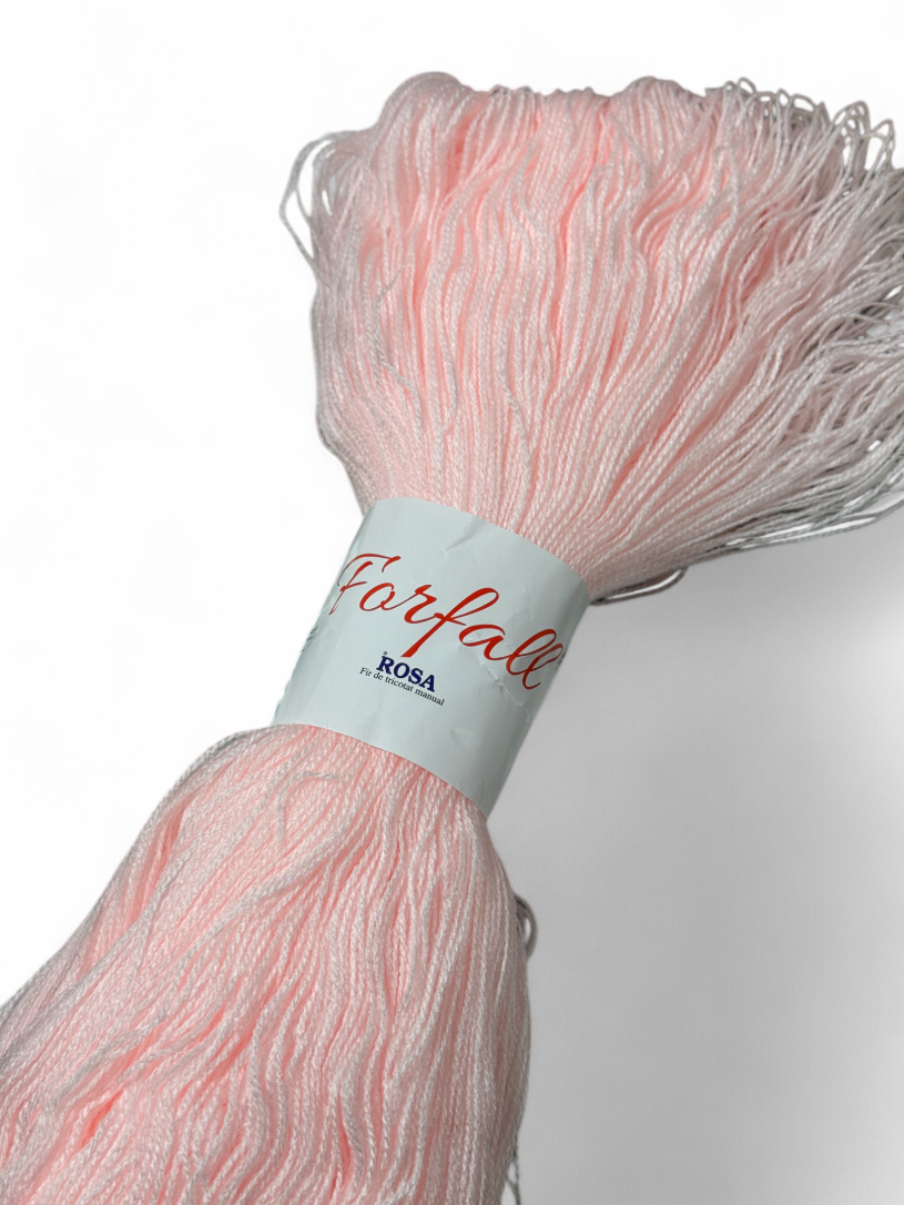 Fir textil Rosa Forfall tip PNA cod roz pal - LaMercerie.ro