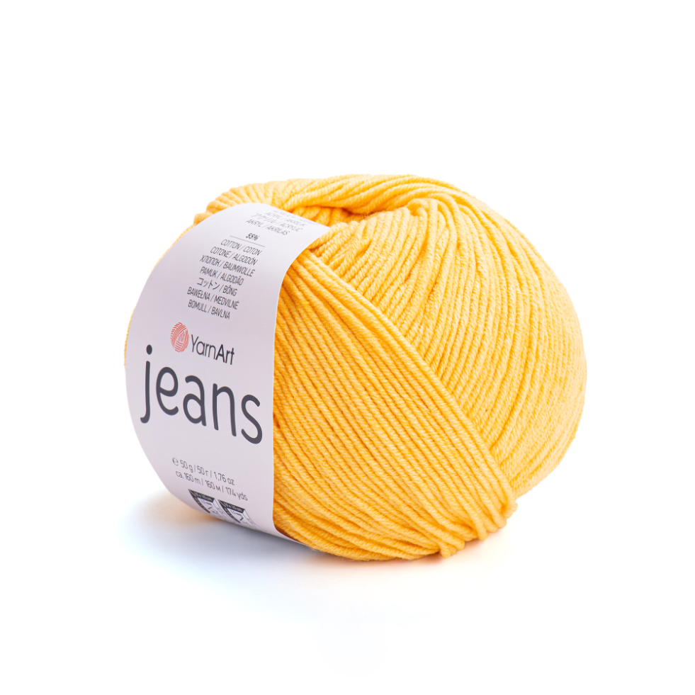 YARNART_JEANS_35- Fir de tricotat YarnArt Jeans, 50g, cod 35 - imagine 1