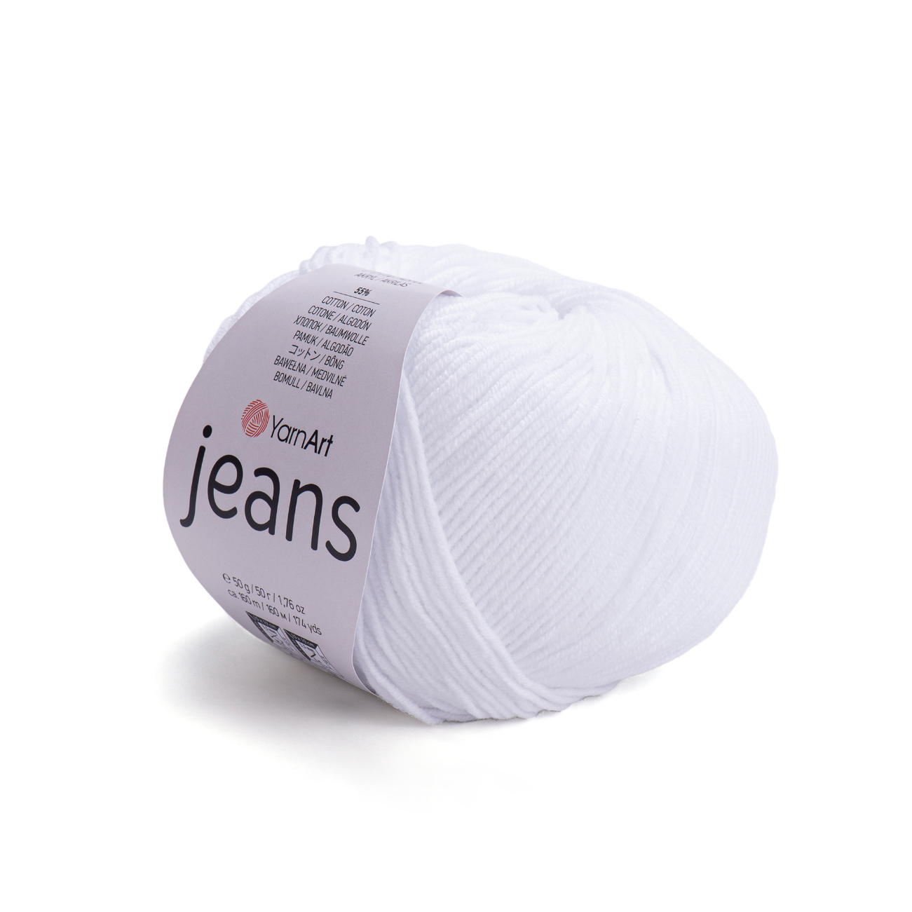 YARNART_JEANS_62- Fir de tricotat YarnArt Jeans, 50g, cod 62 - imagine 1