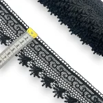 dantela fixa neagra