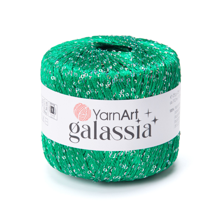 YARNART_GALASSIA_5814 Fir cu Paiete YarnArt Galassia culoare 5814, 25g - imagine 1